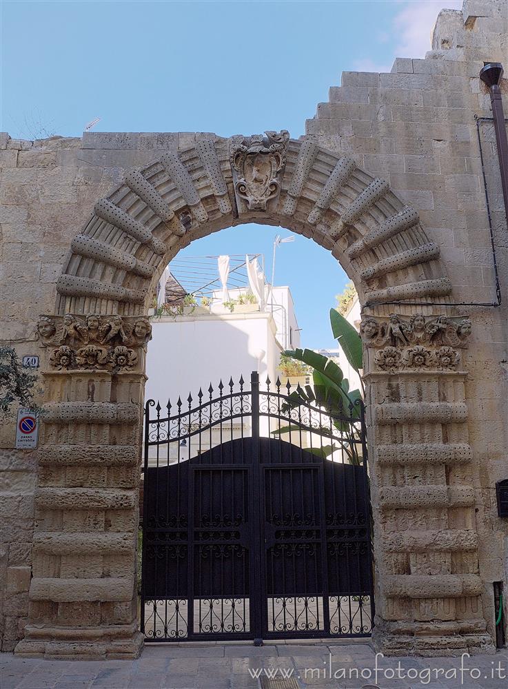 Galatina (Lecce, Italy) - Baroque portal of Pindaro palace
